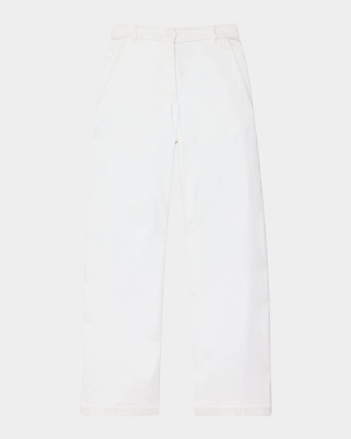Carpenter Denim Wide-Leg Pants - 1