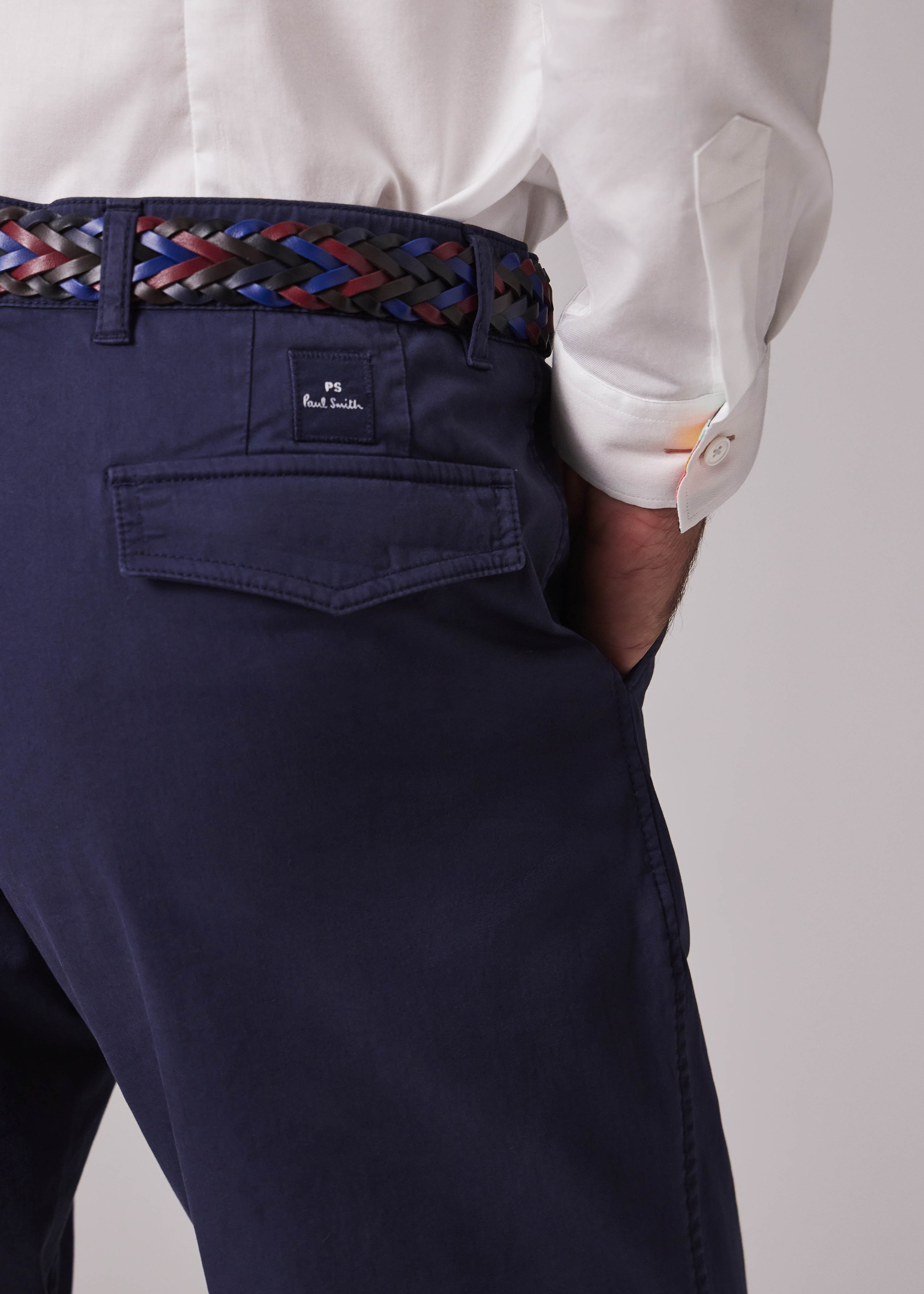 Tapered-Fit Stretch-Cotton Chinos - 6