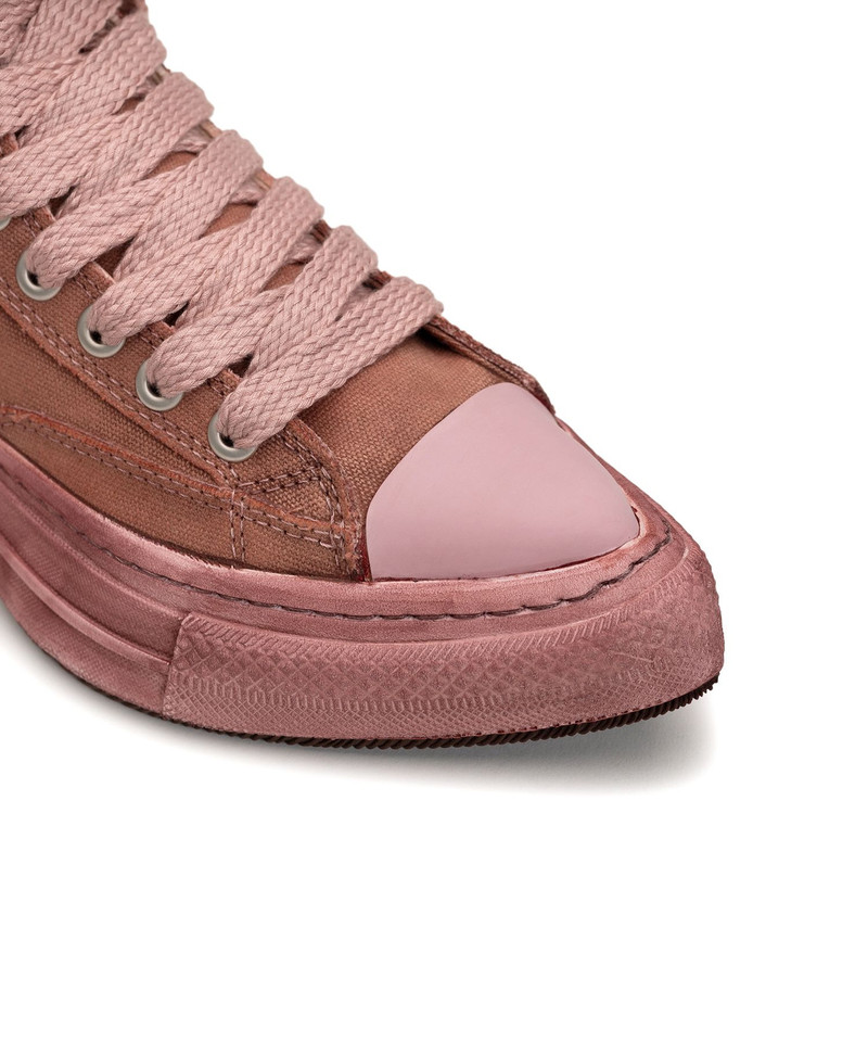 "YUCCA" OG Sole Over-dyed Canvas High-top Sneaker 30