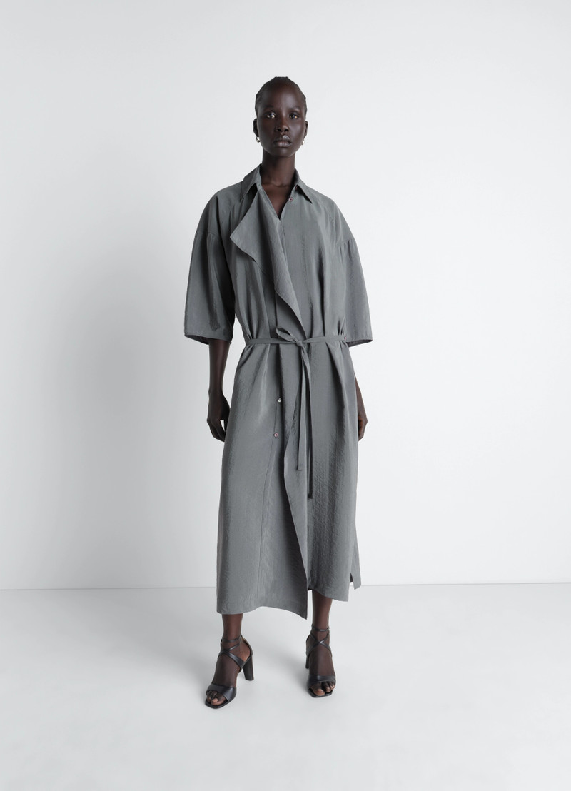 Lemaire ASYMMETRICAL SHIRT DRESS IN DRY SILK outlook