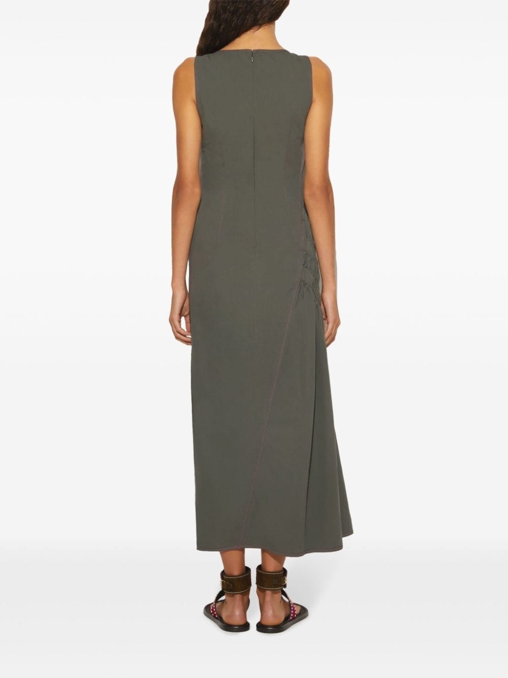 Vivara-trim draped dress - 4