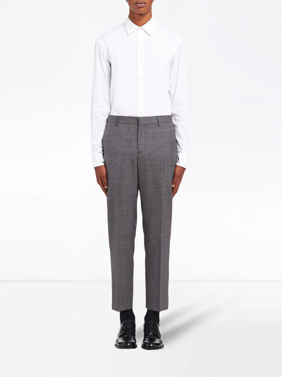 Prada tailored wool trousers outlook