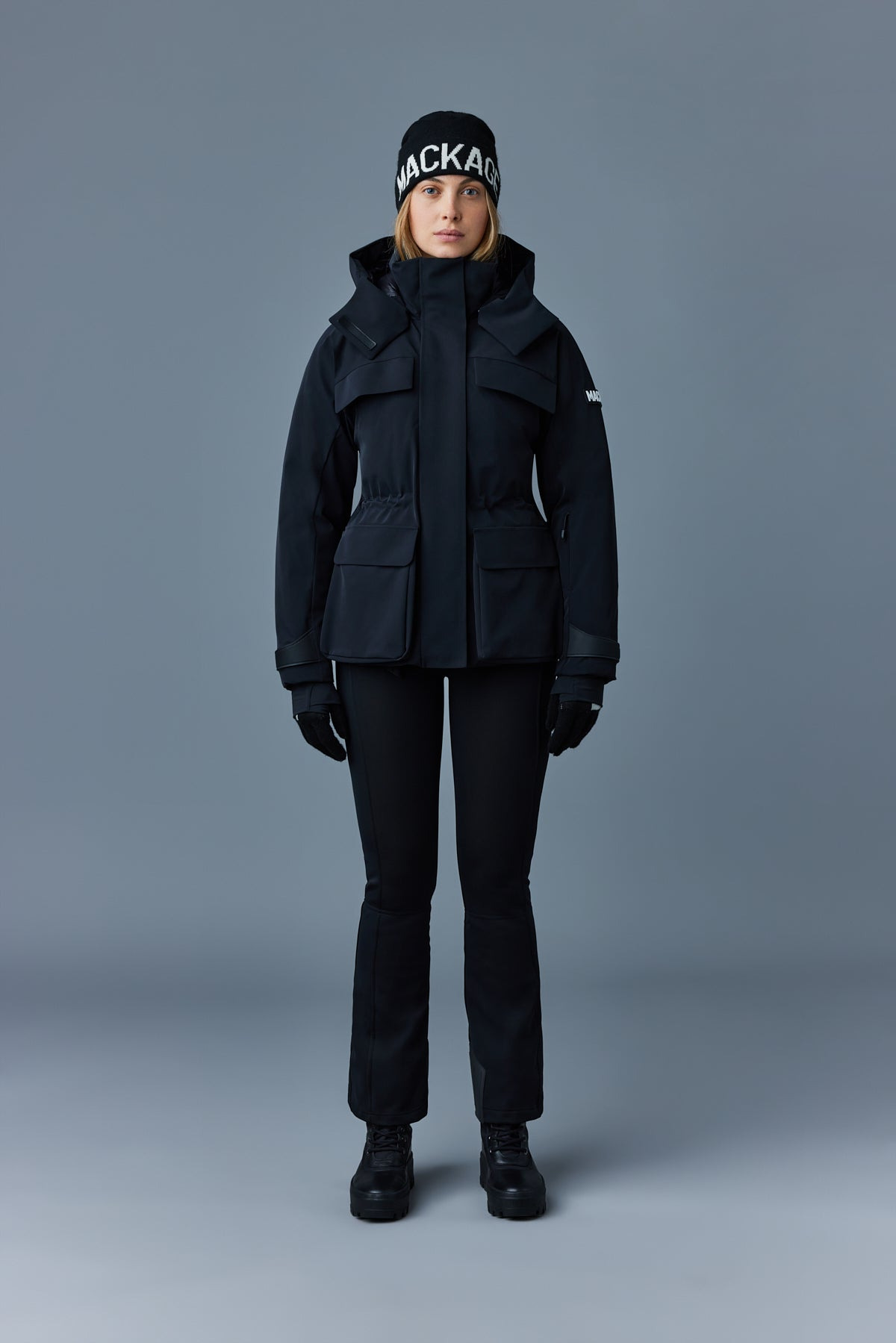 ICLYN-R Medium down ski jacket with removable hood - 2