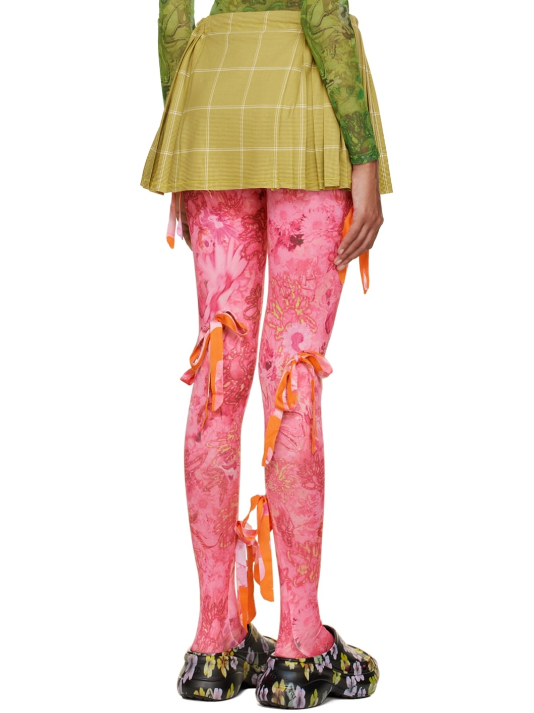 Green Thistle Miniskirt - 3