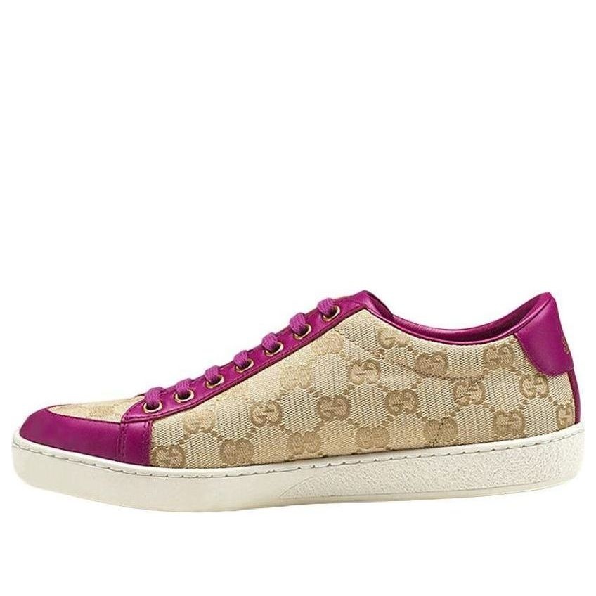 (WMNS) Gucci Brooklyn GG Sneakers 'Beige Fuchsia' 338883-FTAZ0-9766 - 1