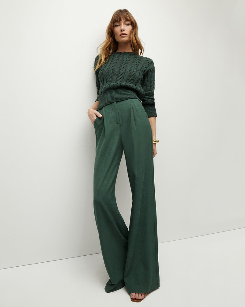 VERONICA BEARD MARBEAU SATEEN PANT outlook