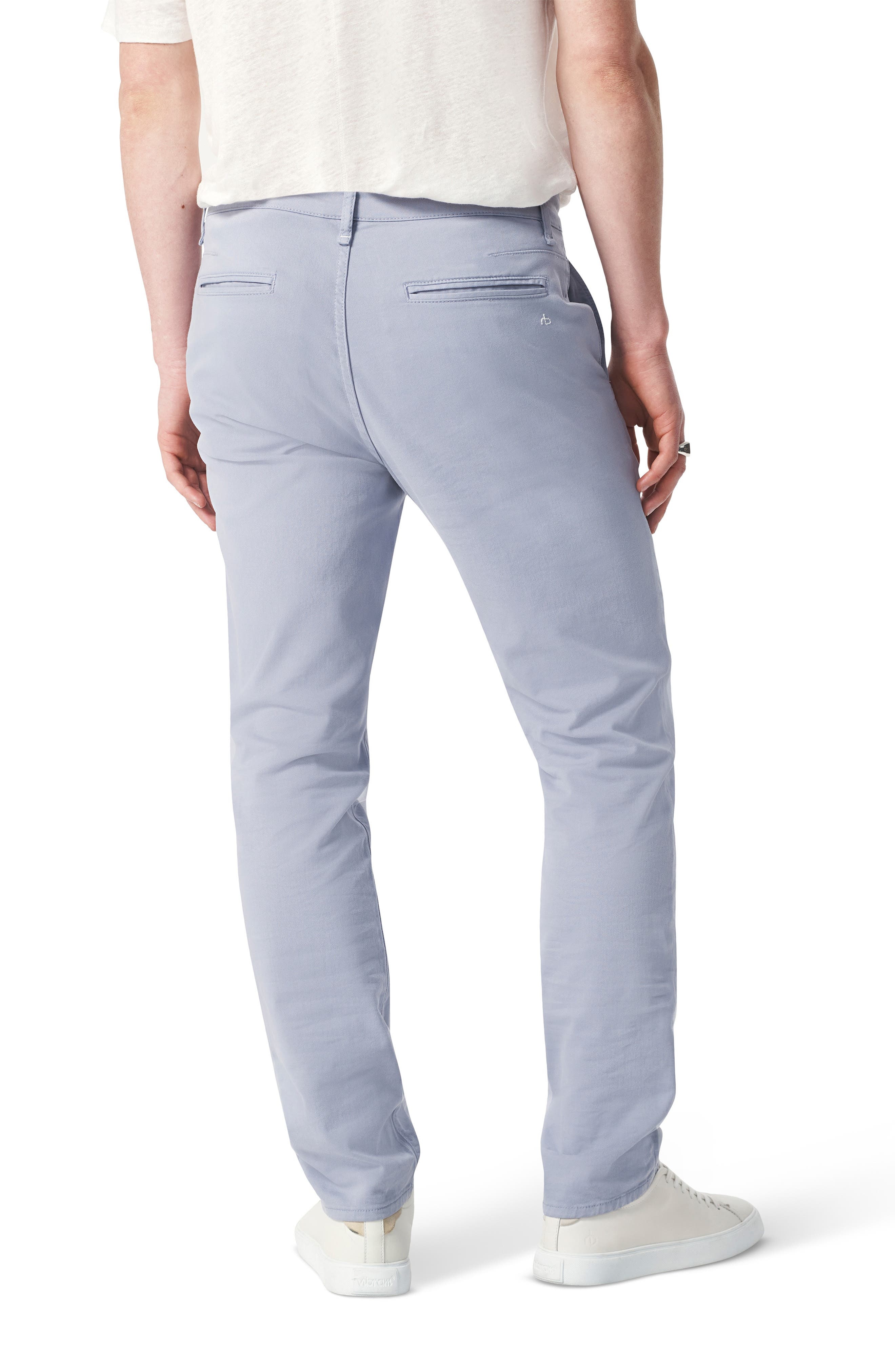 rag & bone Fit 2 Stretch Cotton Chino Pants in Sky Blue at Nordstrom - 2