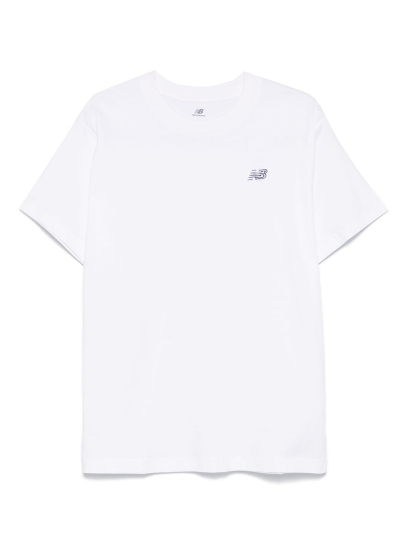 logo-embroidered T-shirt 1