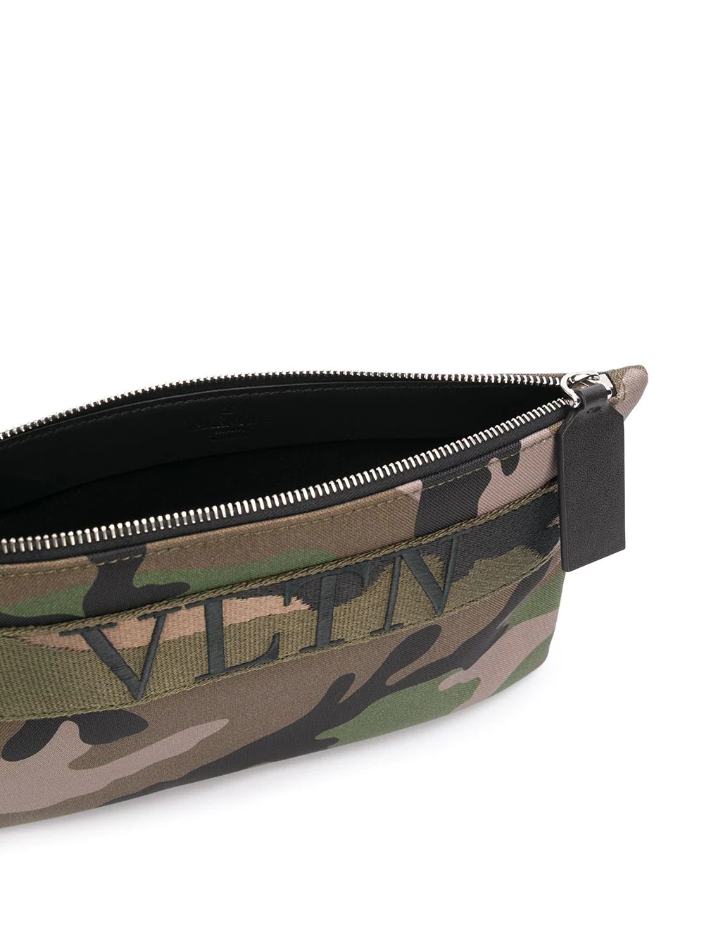 VLTN camouflage-print clutch - 5