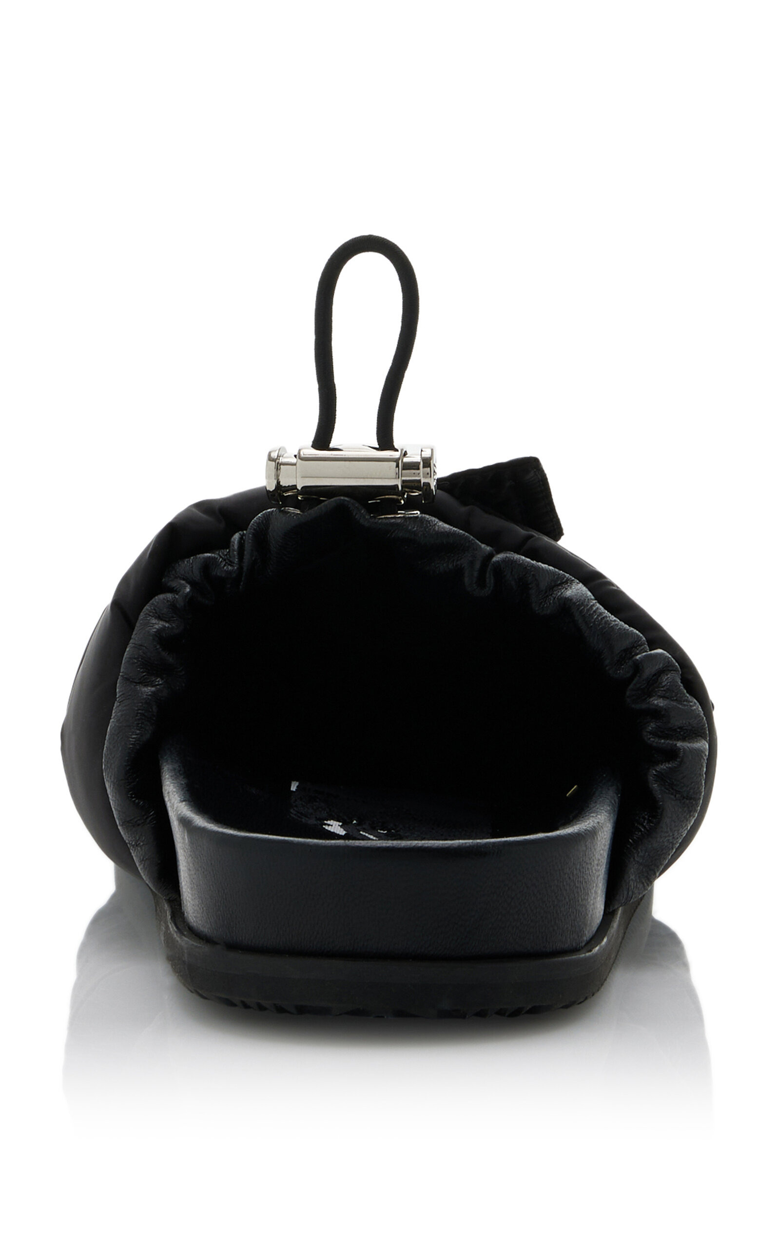 Mon Padded Nylon Mules black - 5