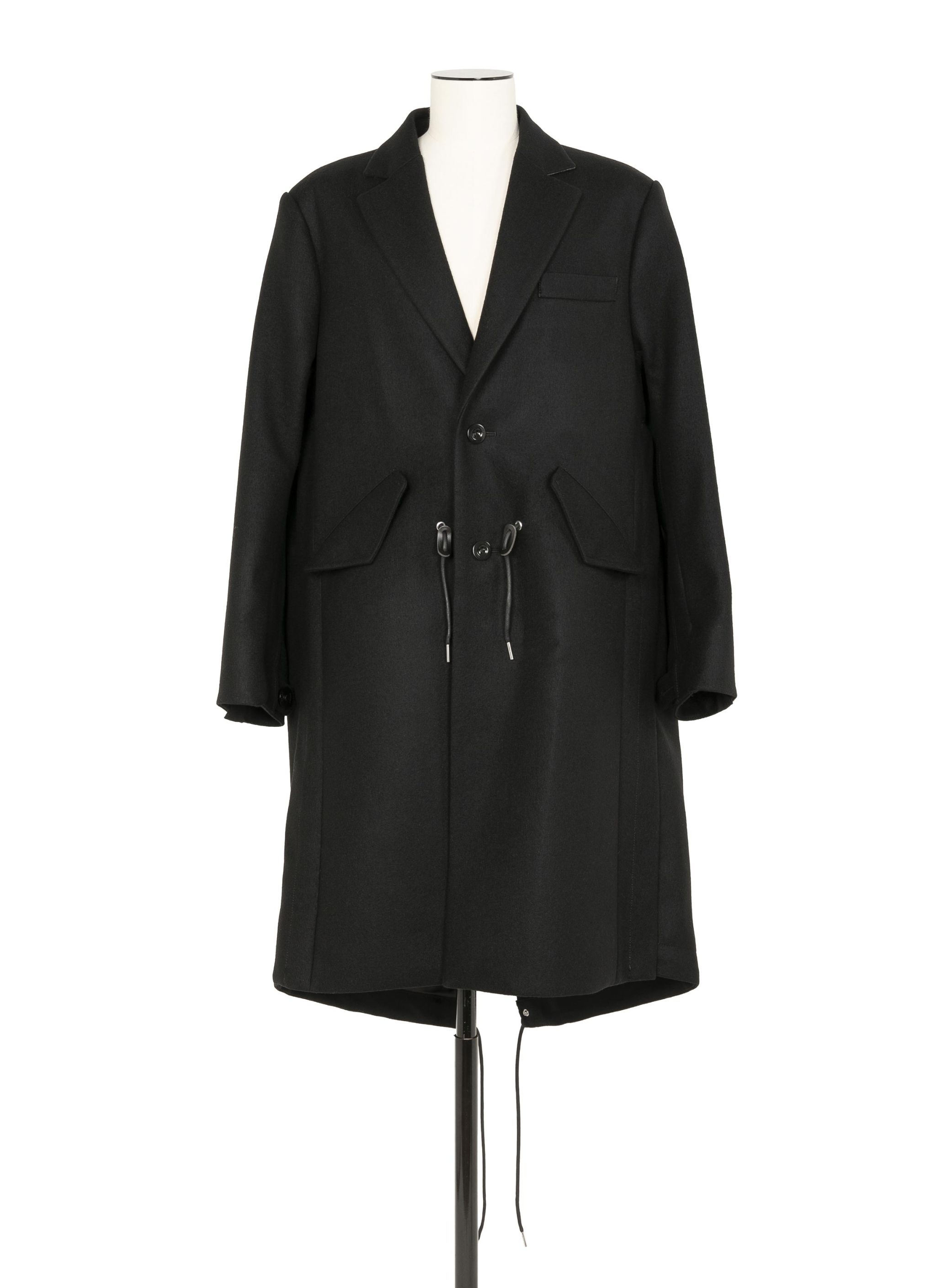 sacai Wool Melton Coat | sacai | REVERSIBLE