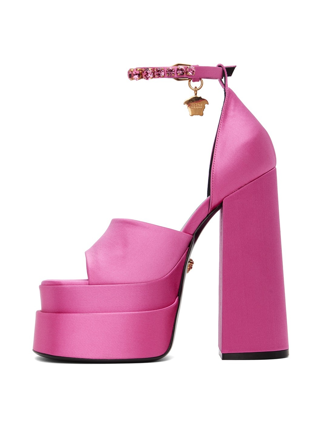 Pink Medusa Aevitas Platform Heeled Sandals - 3