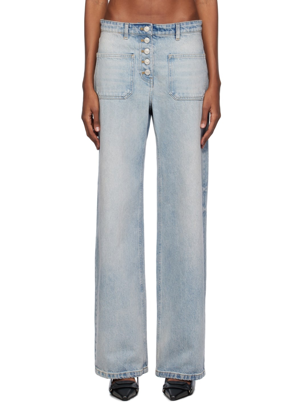 Blue Multiflex Jeans - 1