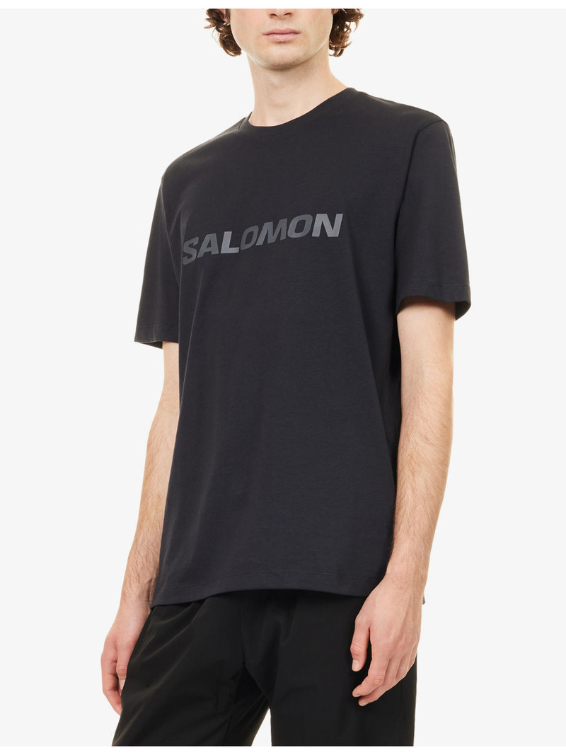 Logo-Print Short-Sleeve Cotton T-Shirt 3