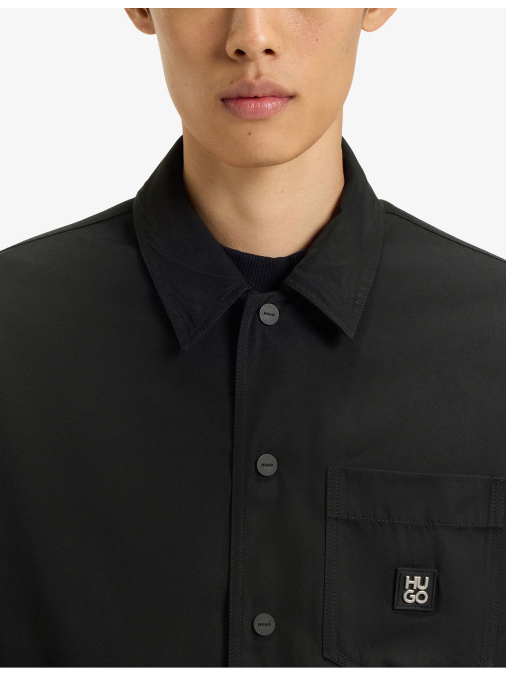 Logo-Patch Cotton Polo Shirt - 5