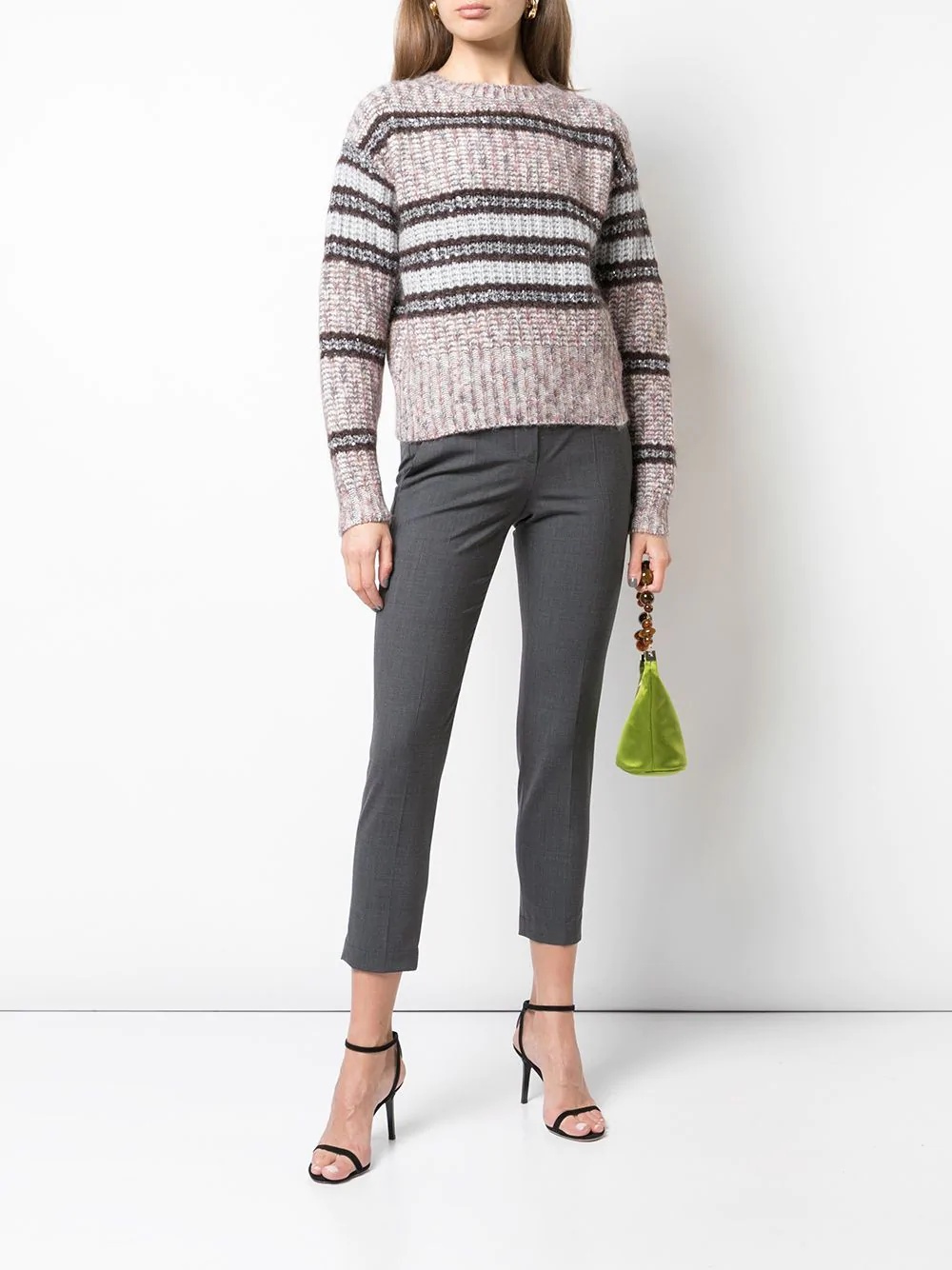 tailored cropped trousers - 2