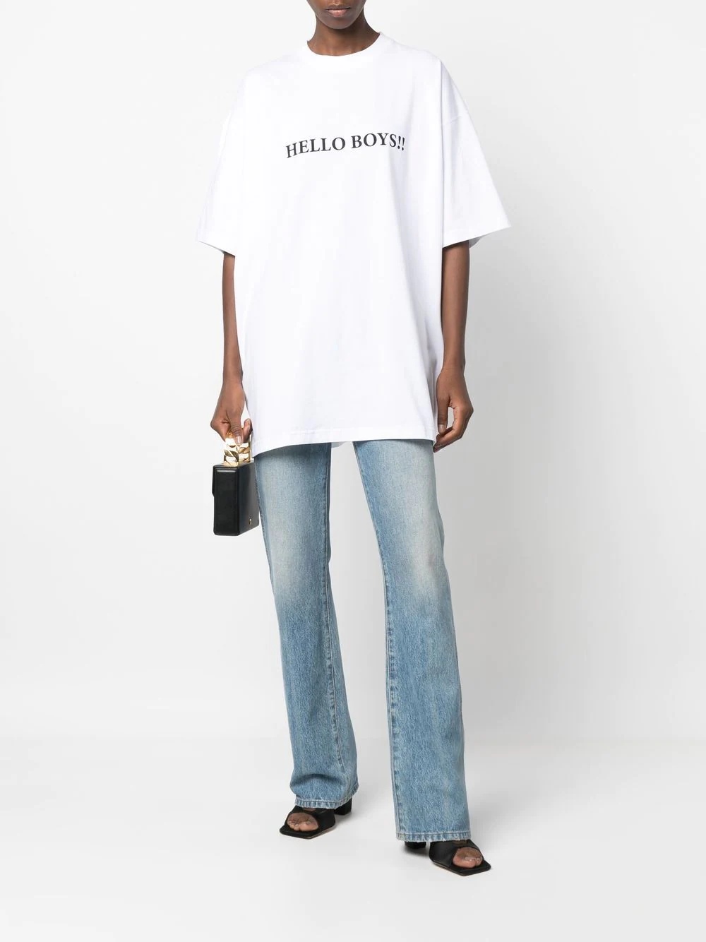 logo-print T-shirt - 3