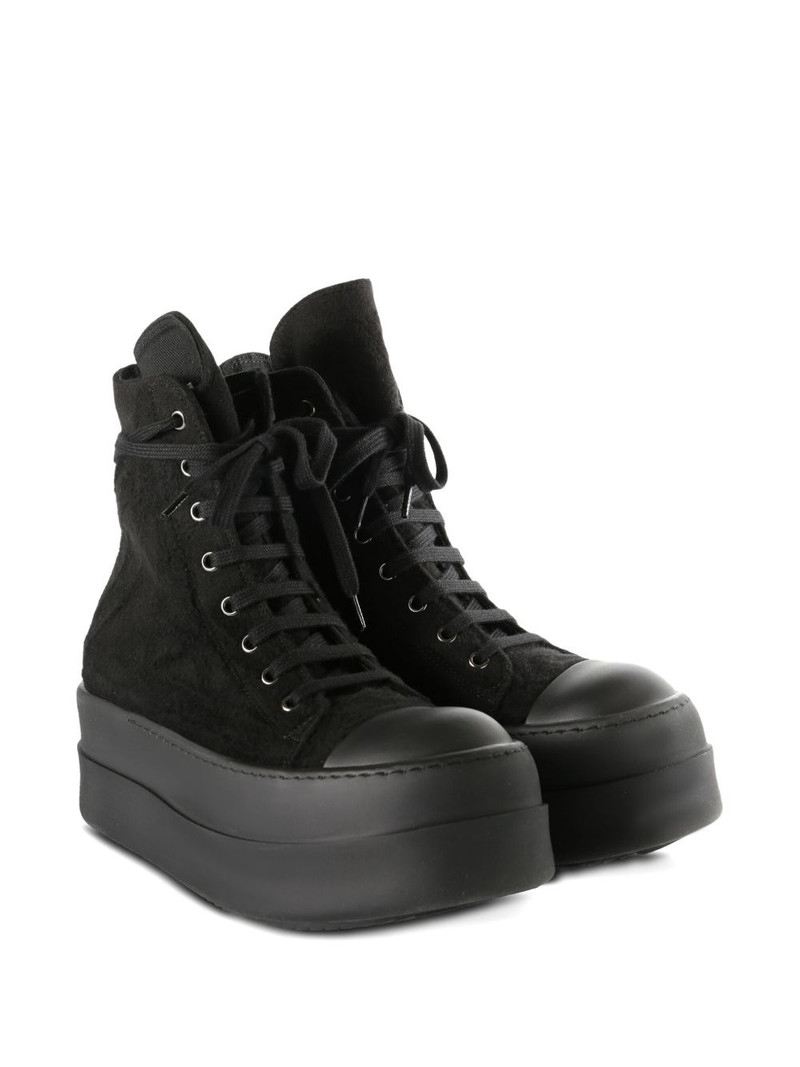 Rick Owens DRKSHDW round-toe sneakers outlook