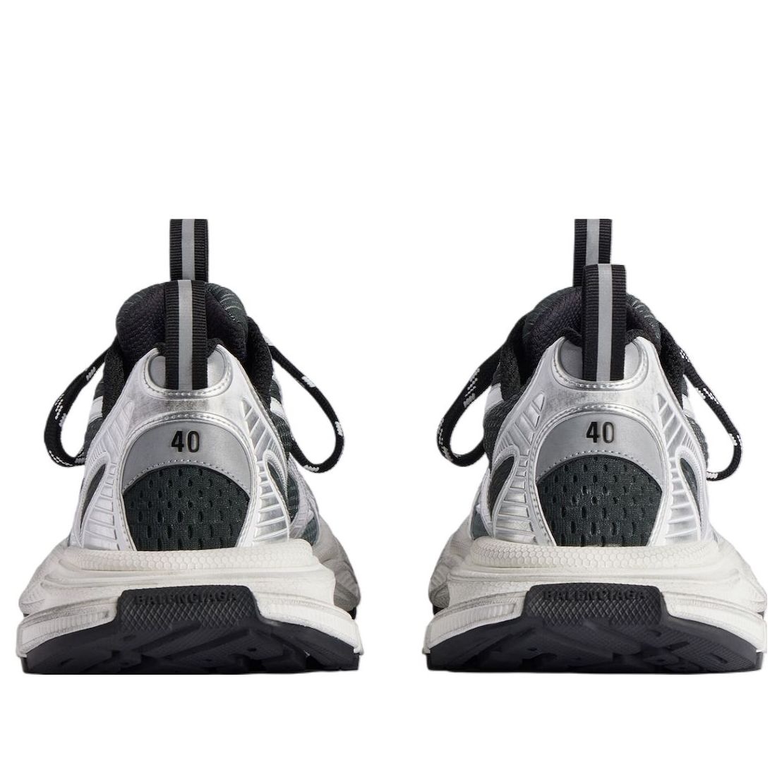 Balenciaga 3XL Gradient Sneakers 'White Black Grey' 734734W3XGM1190 - 4