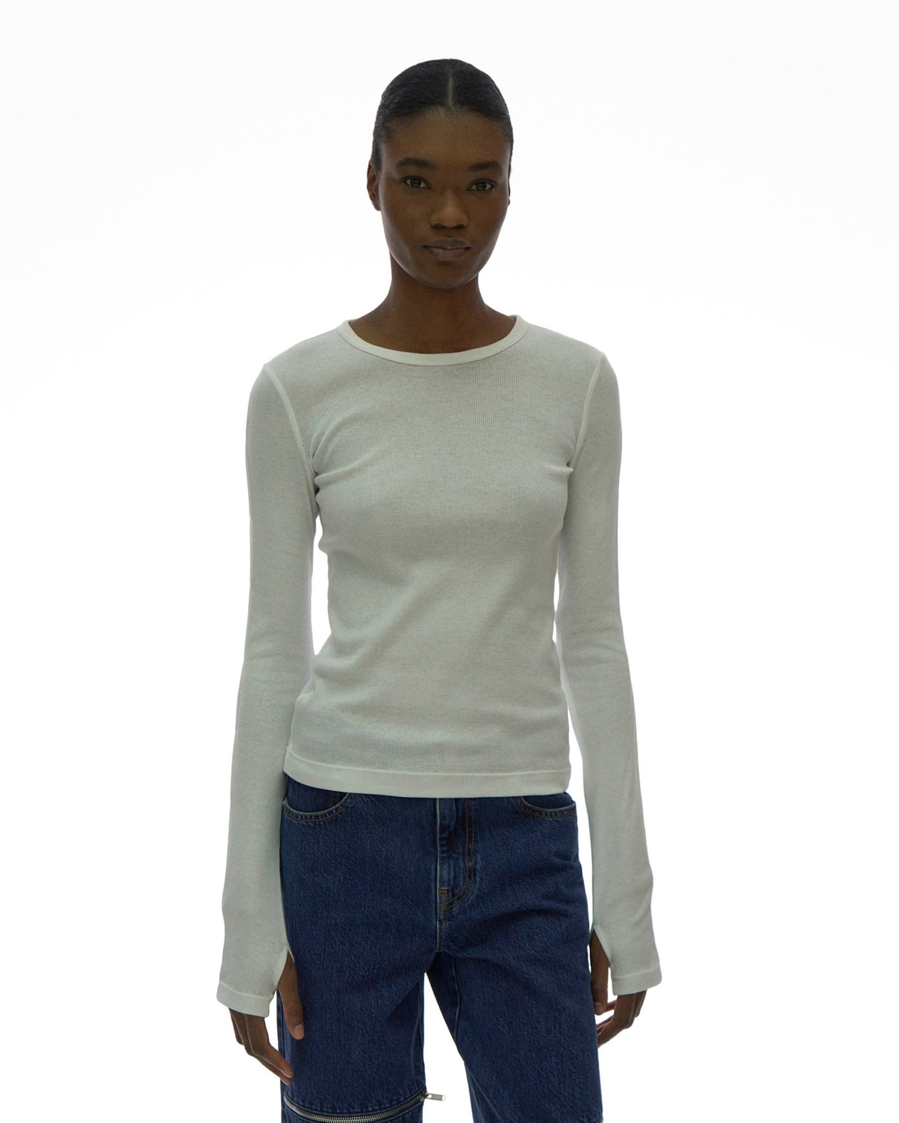 SLASH LONG SLEEVE TOP - 3