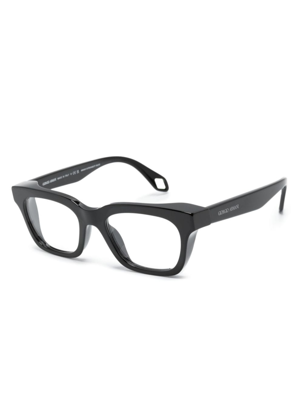 square-frame glasses - 2