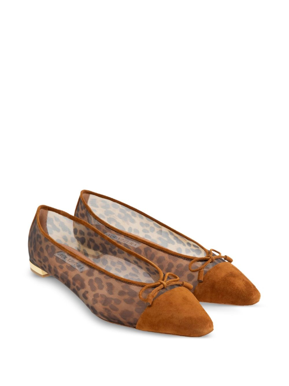 leopard-print flats - 2