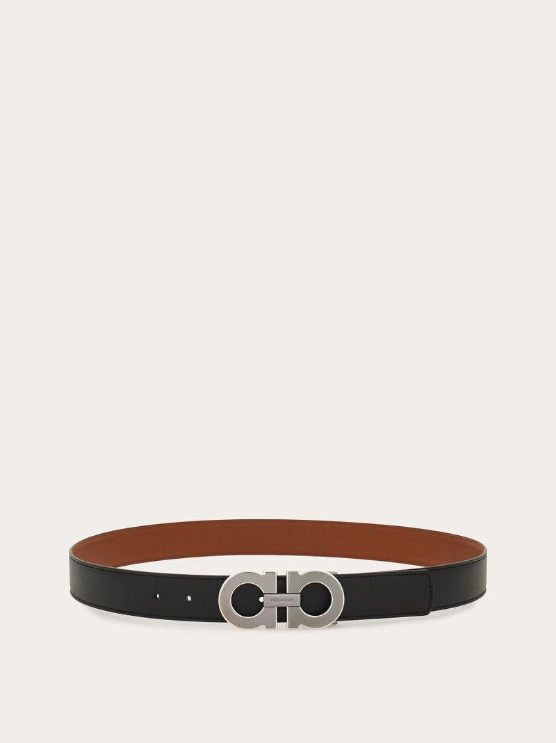 Reversible and adjustable Gancini belt 3