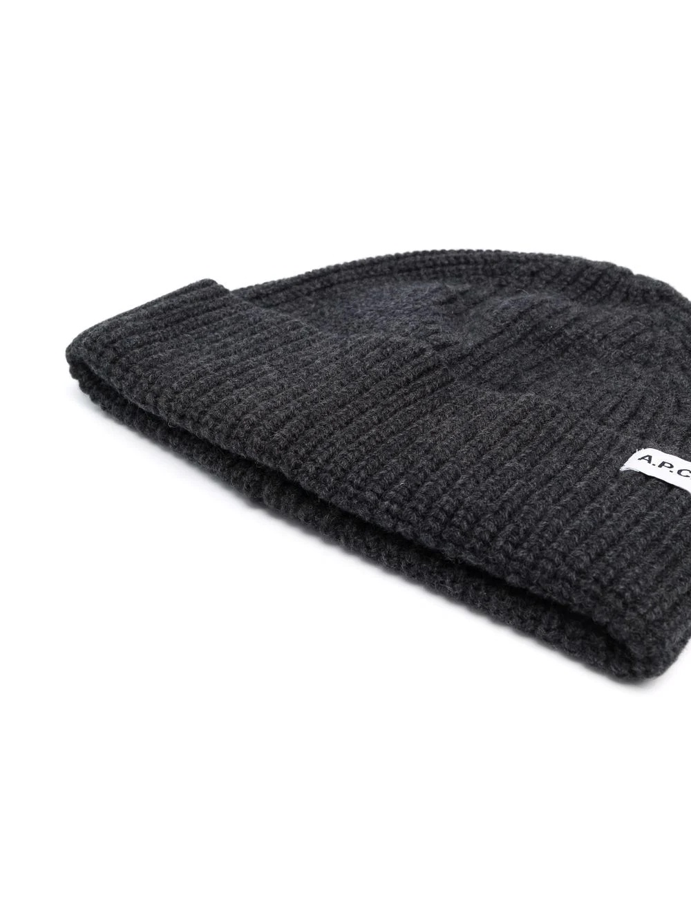 logo patch beanie hat - 2