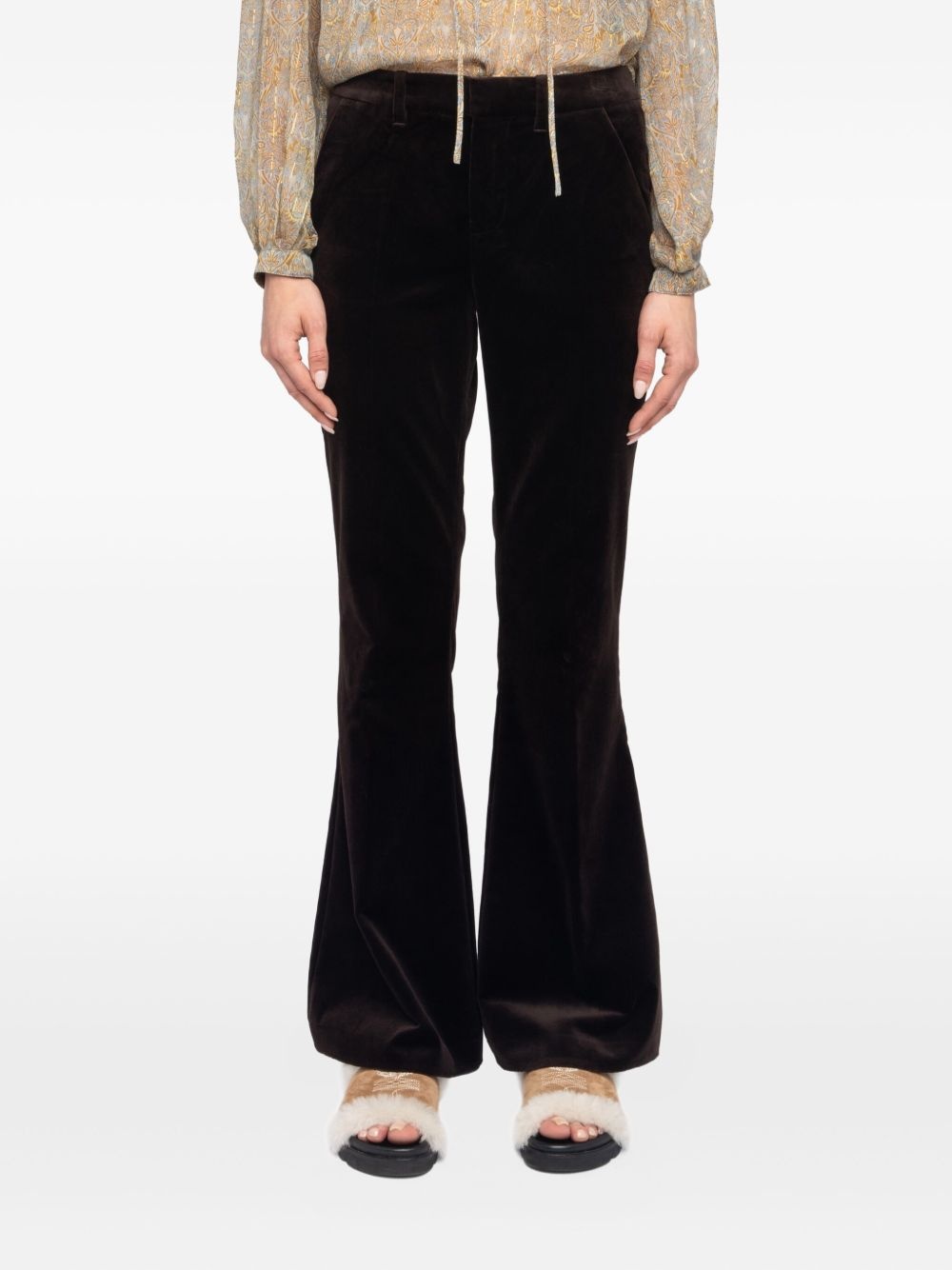 velvet trousers - 3