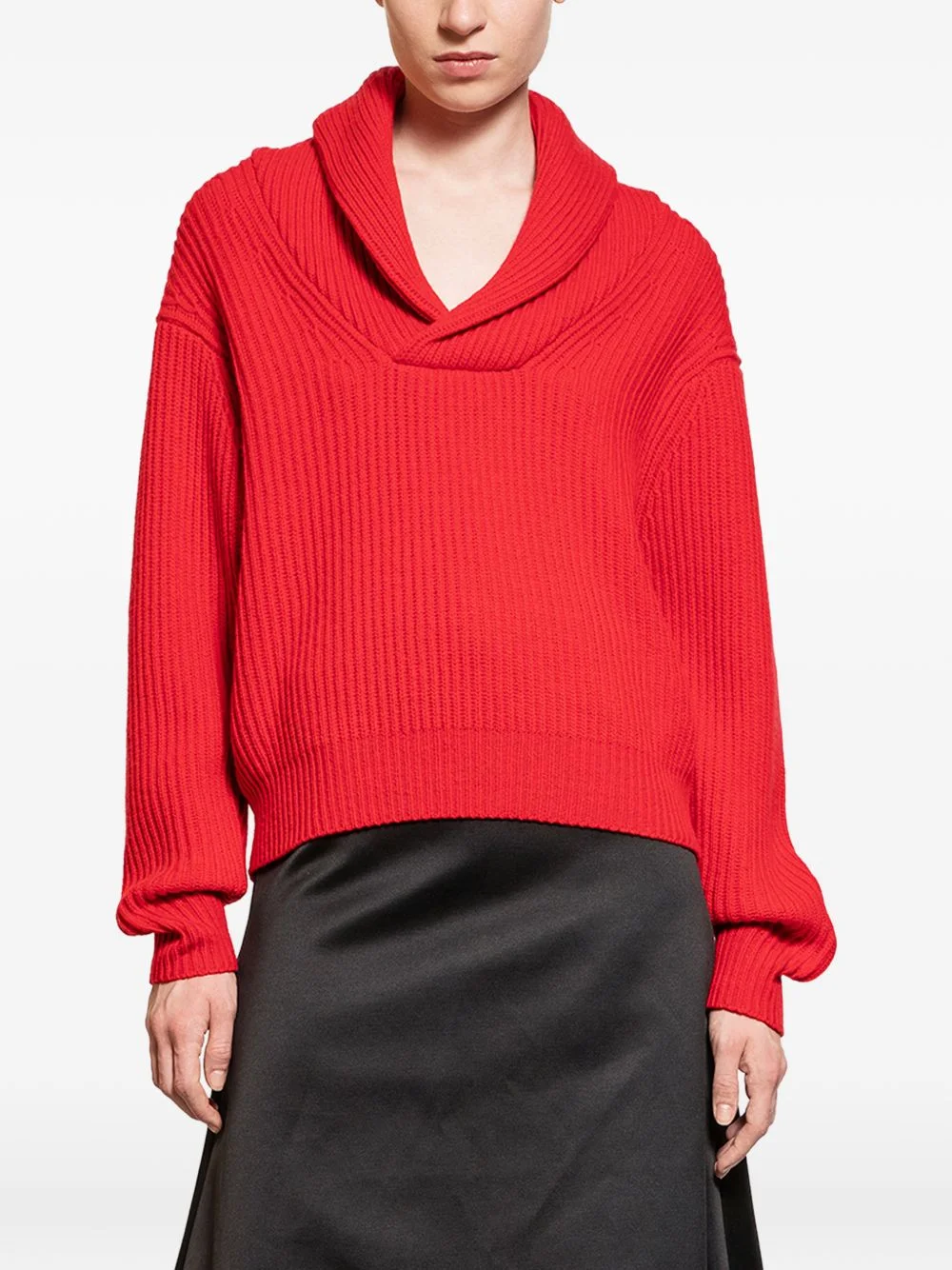 Como ribbed knit sweater - 1