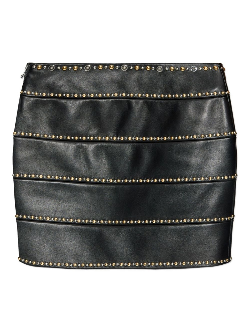 studded-embellishment mini skirt 1