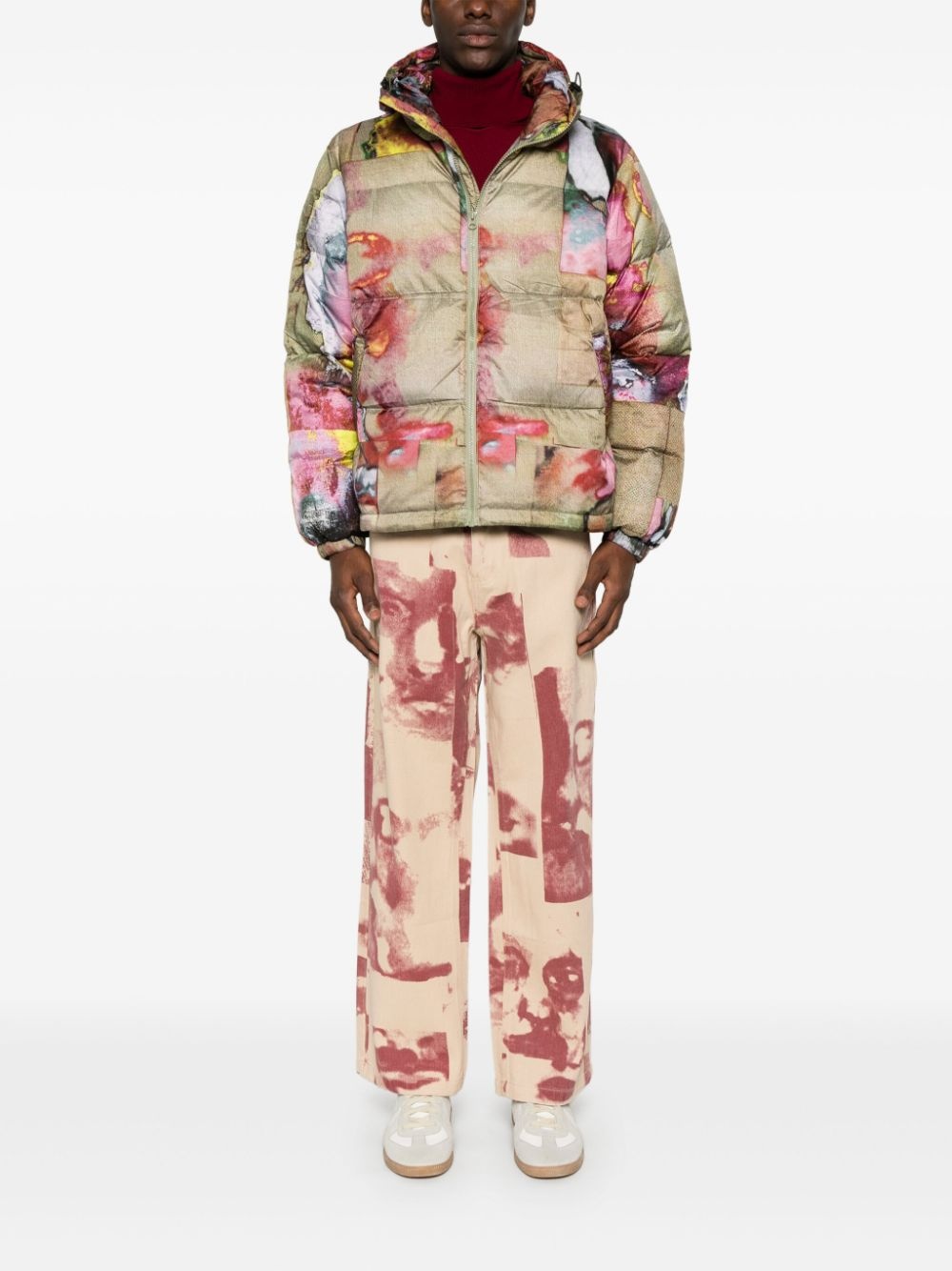 Faces Collage jacket - 2