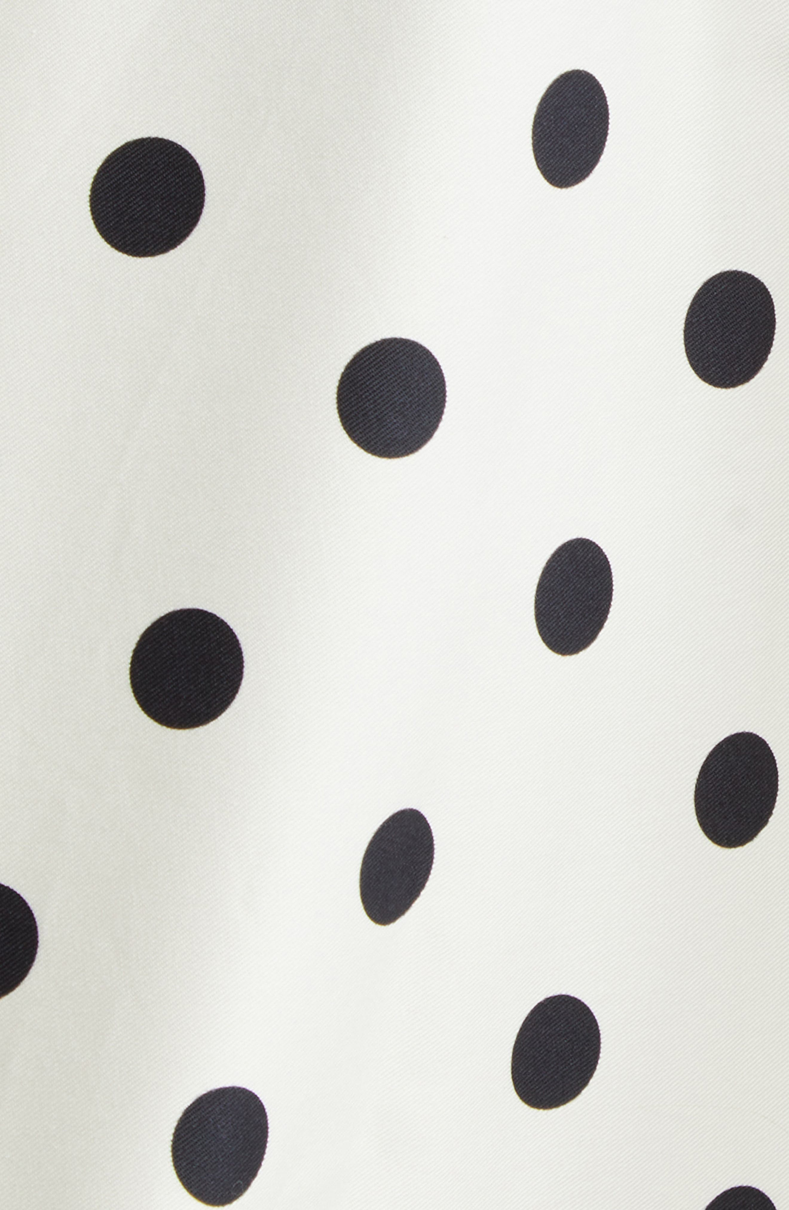 Dolce&Gabbana Polka Dot Back Cutout Crop Bustier Top in Hwzrn Pois Med 1.5 F.bianc at Nordstrom - 7