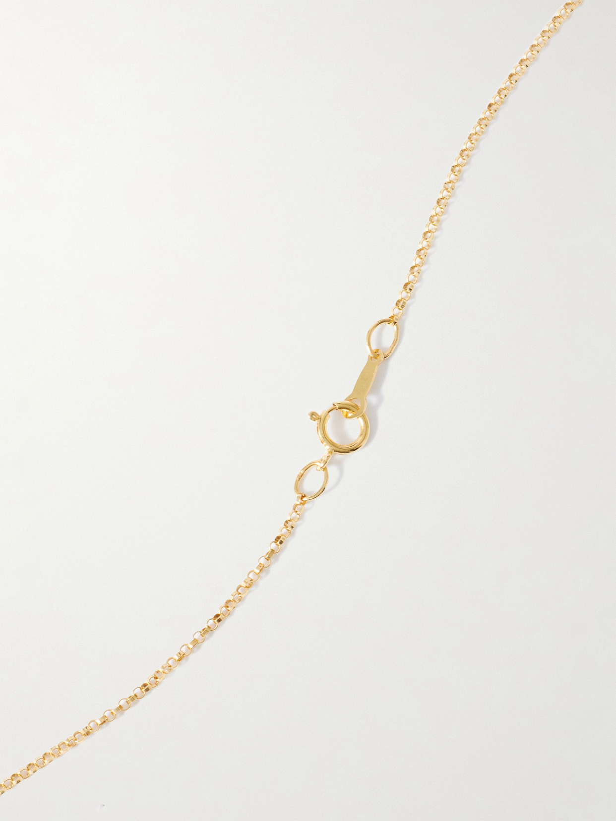 The Vanity Comb Recycled Gold-plated Necklace - 3