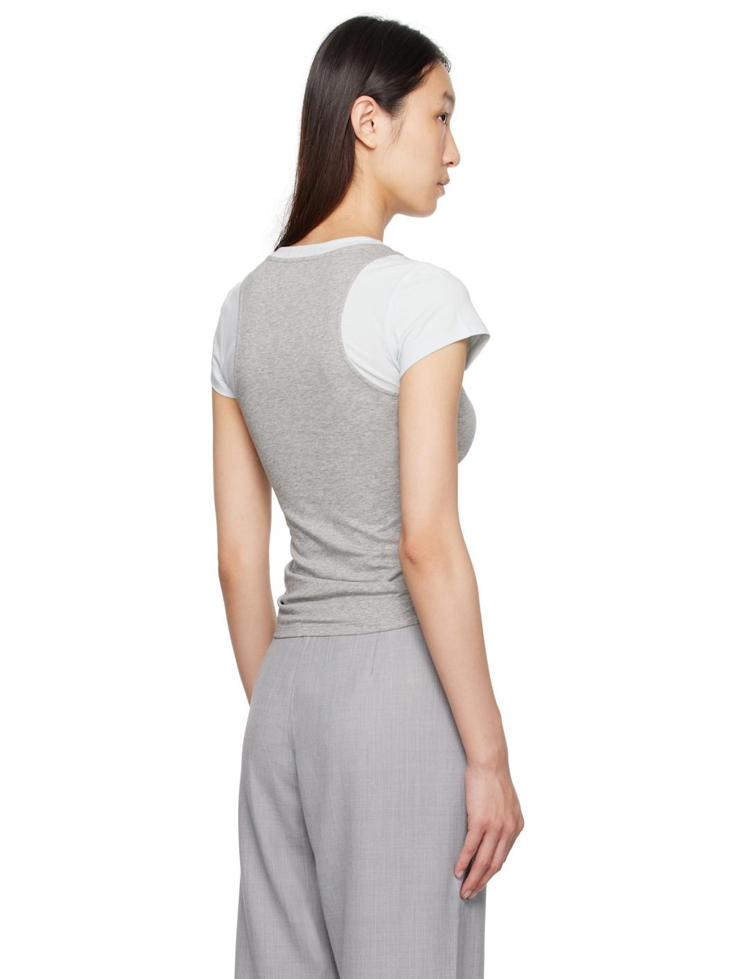 Blue & Gray Marion T-shirt - 3