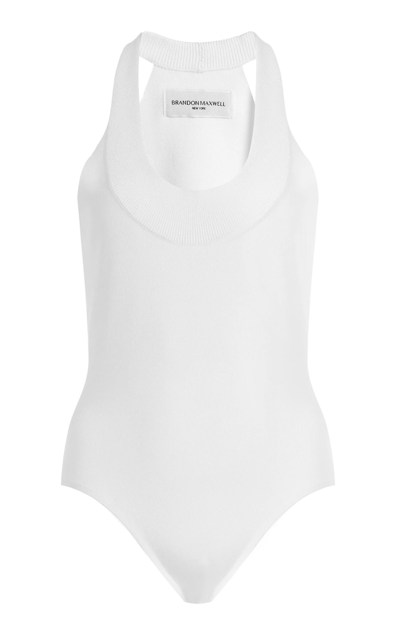 The Dahlia Knit Bodysuit white - 1