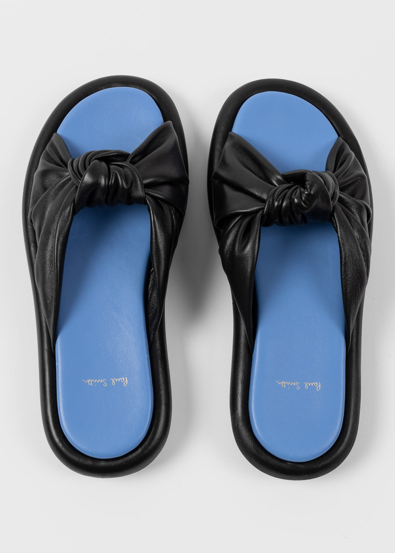 Leather 'Lotus' Sandals 5