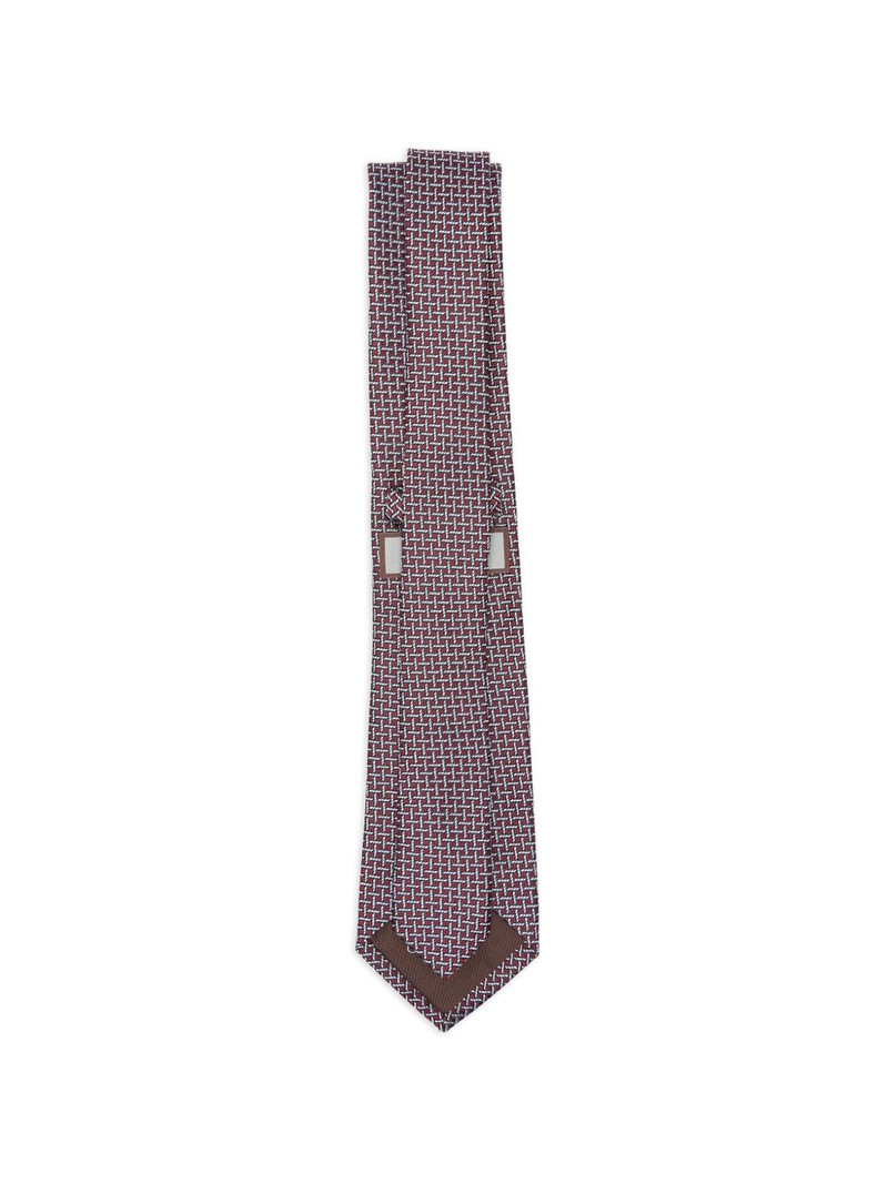 Canali geometric-pattern tie outlook