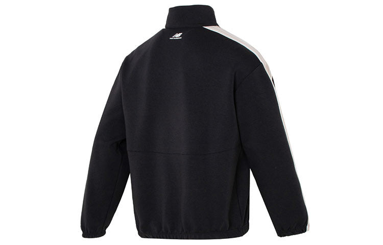 New Balance Sport Club Coat 'Black White Red' 6DD12043-BK - 2