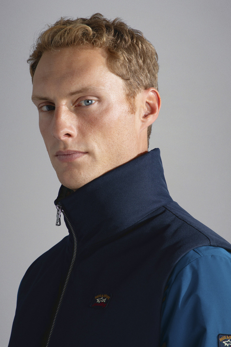 SAVE THE SEA TYPHOON® TWILL AND FAUX FUR VEST 4