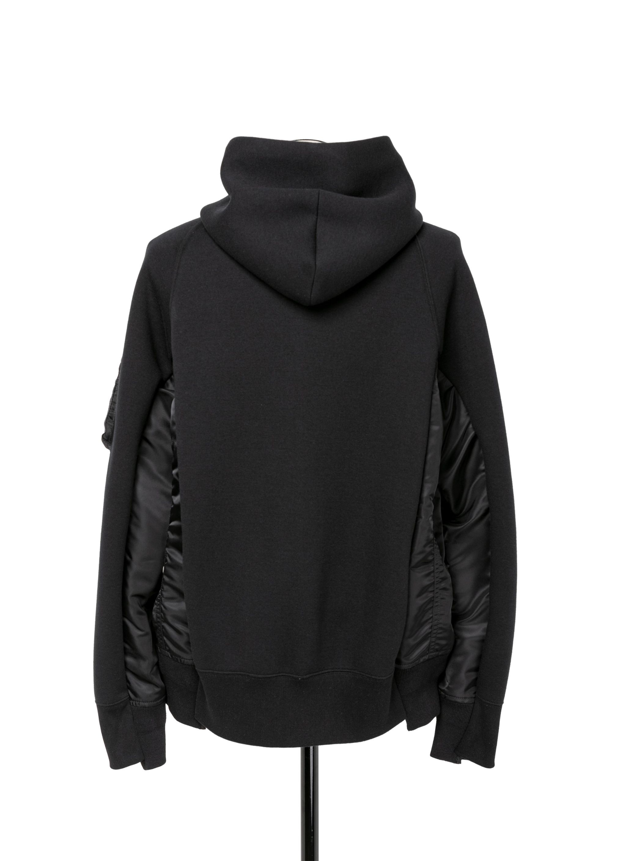 Sponge Sweat x Nylon Twill Hoodie - 3