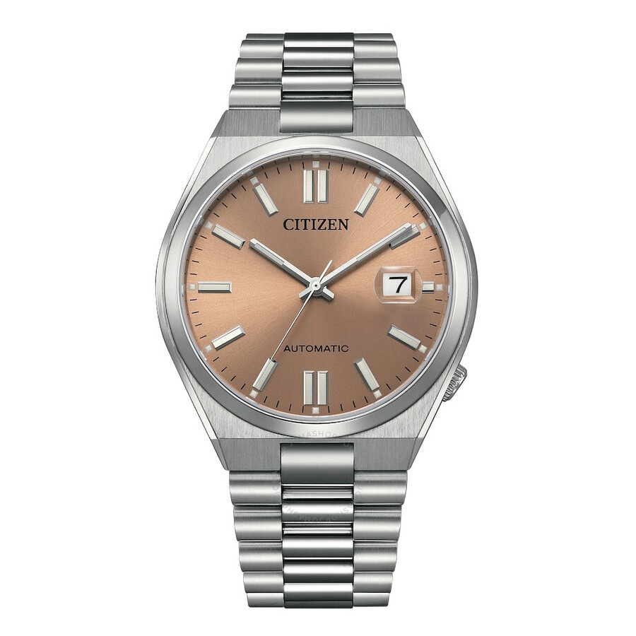 Citizen - Citizen NJ015 Automatic Warm Sand Dial Men's Watch NJ0158-89Y - 1