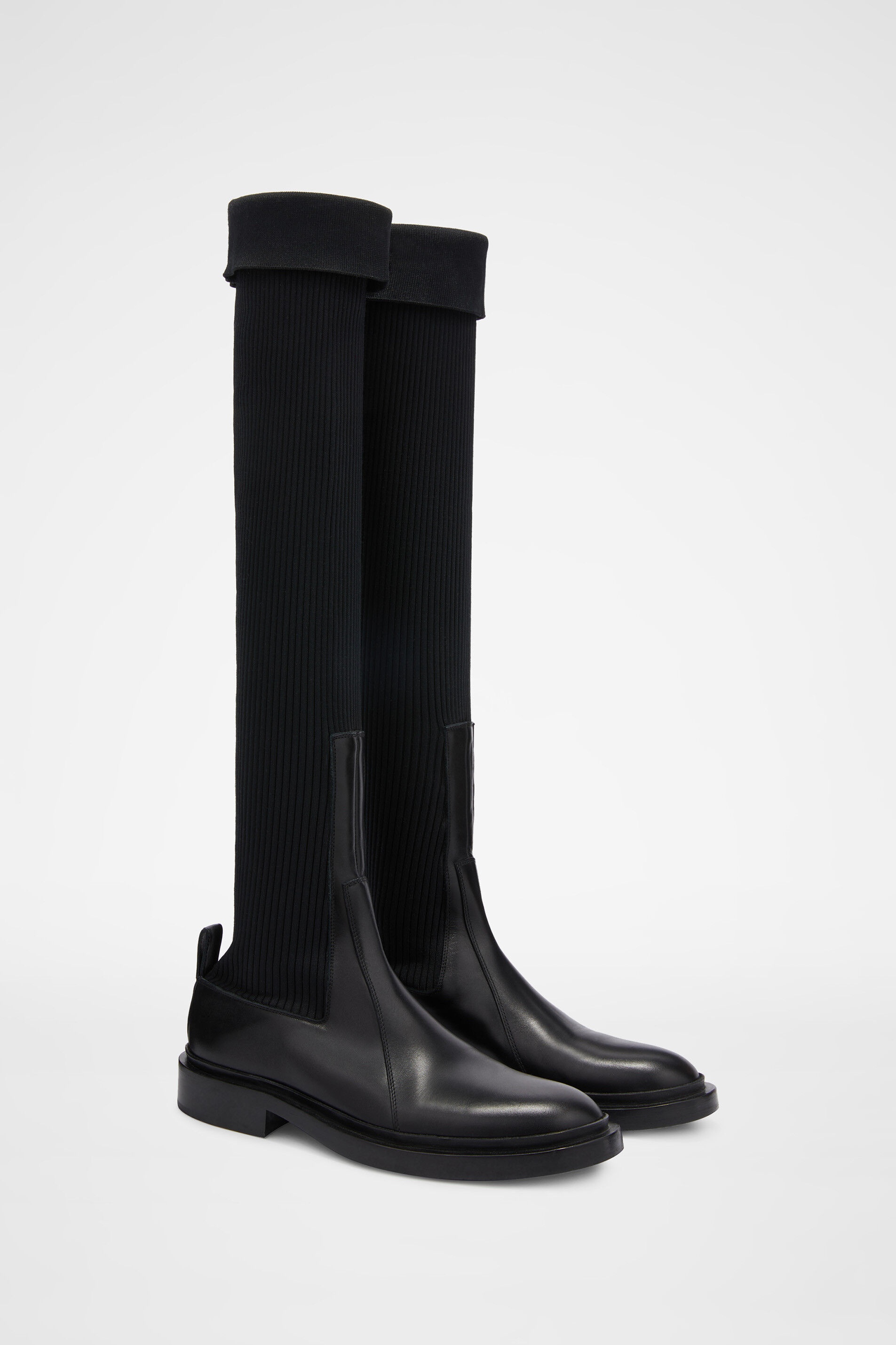 Knee Chelsea Boots - 2