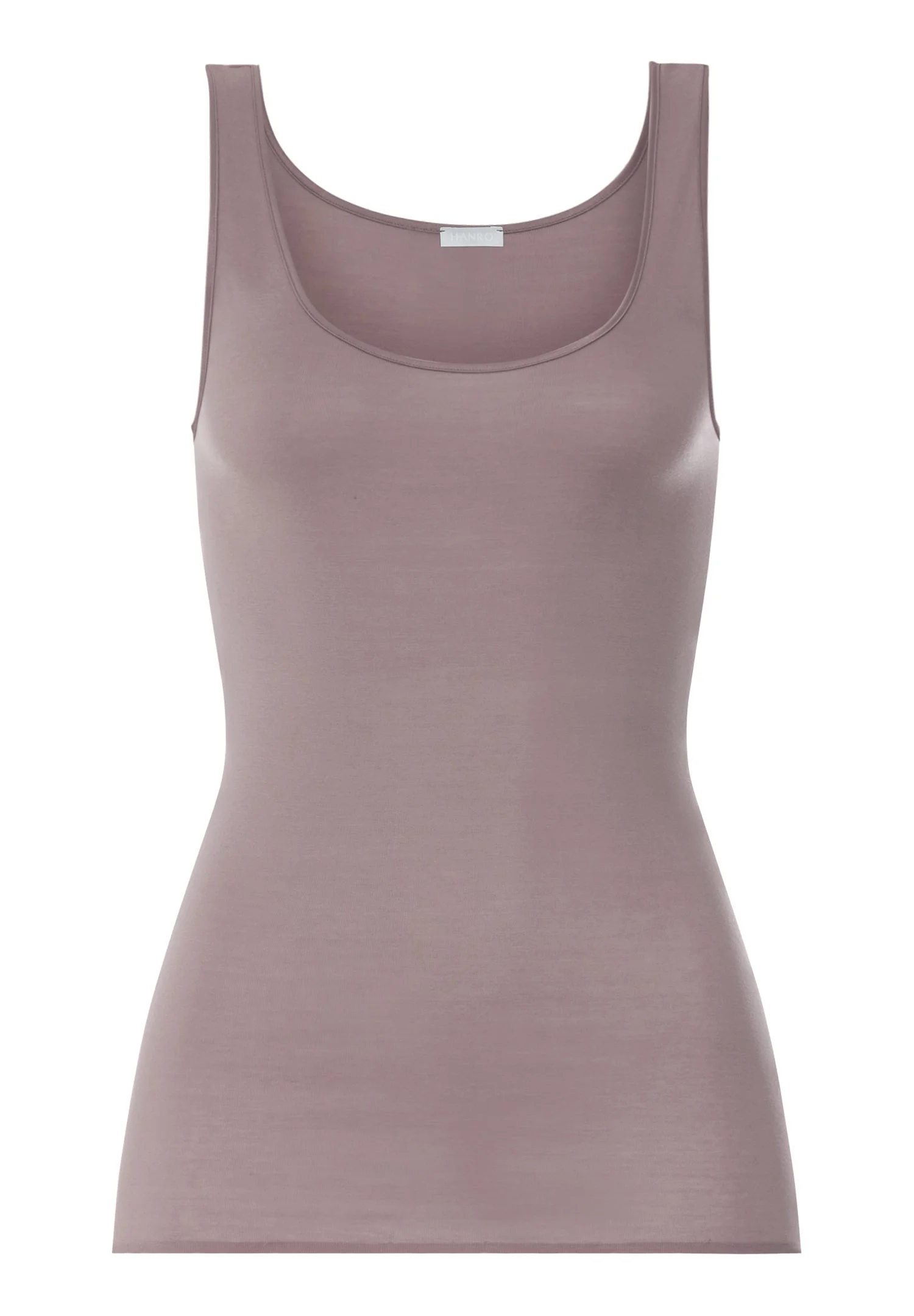 Cotton Seamless Round Neck Cotton Tank Top - 1