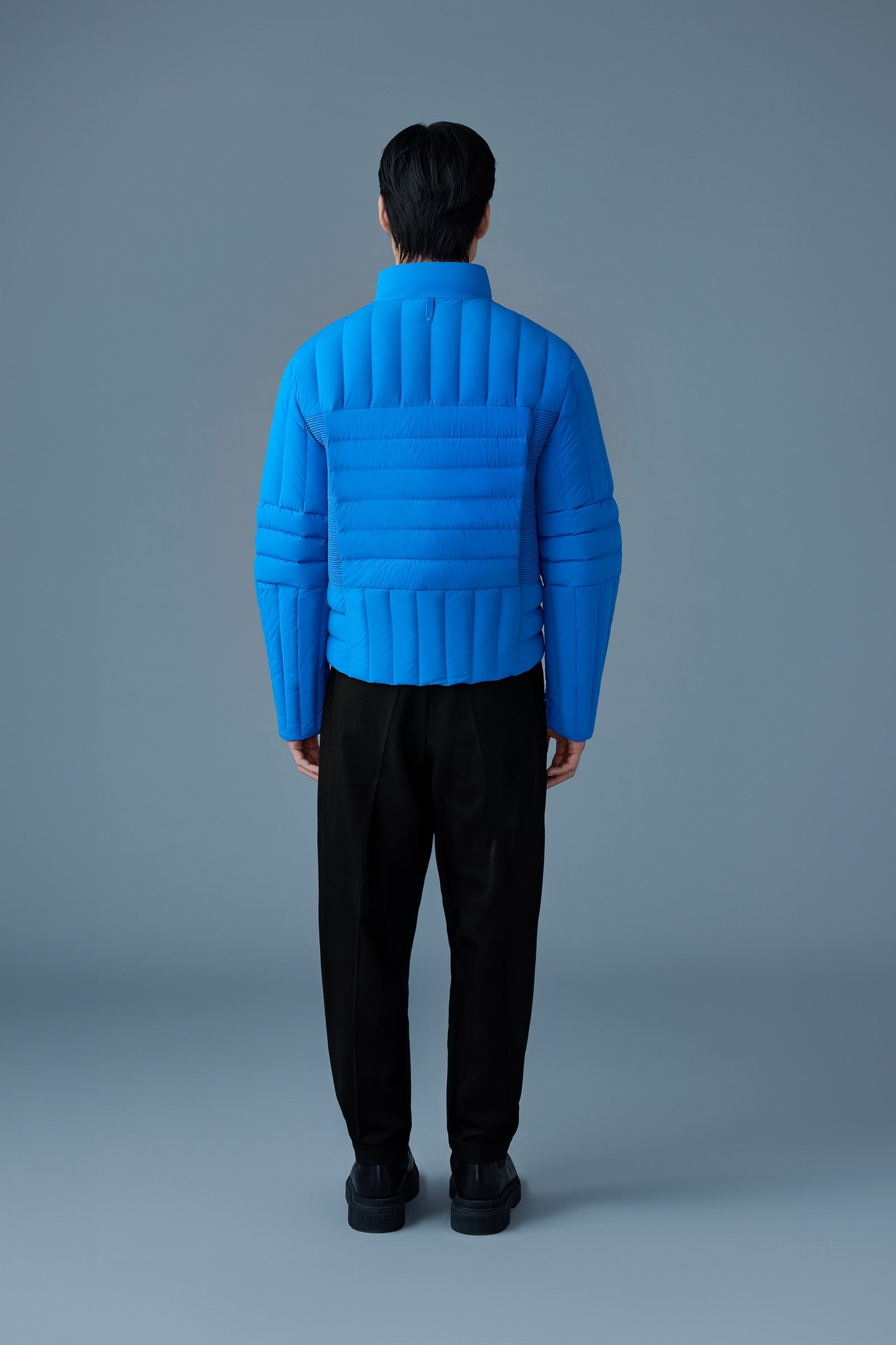 TRAVIS Perpendicular channel quilt down jacket - 4