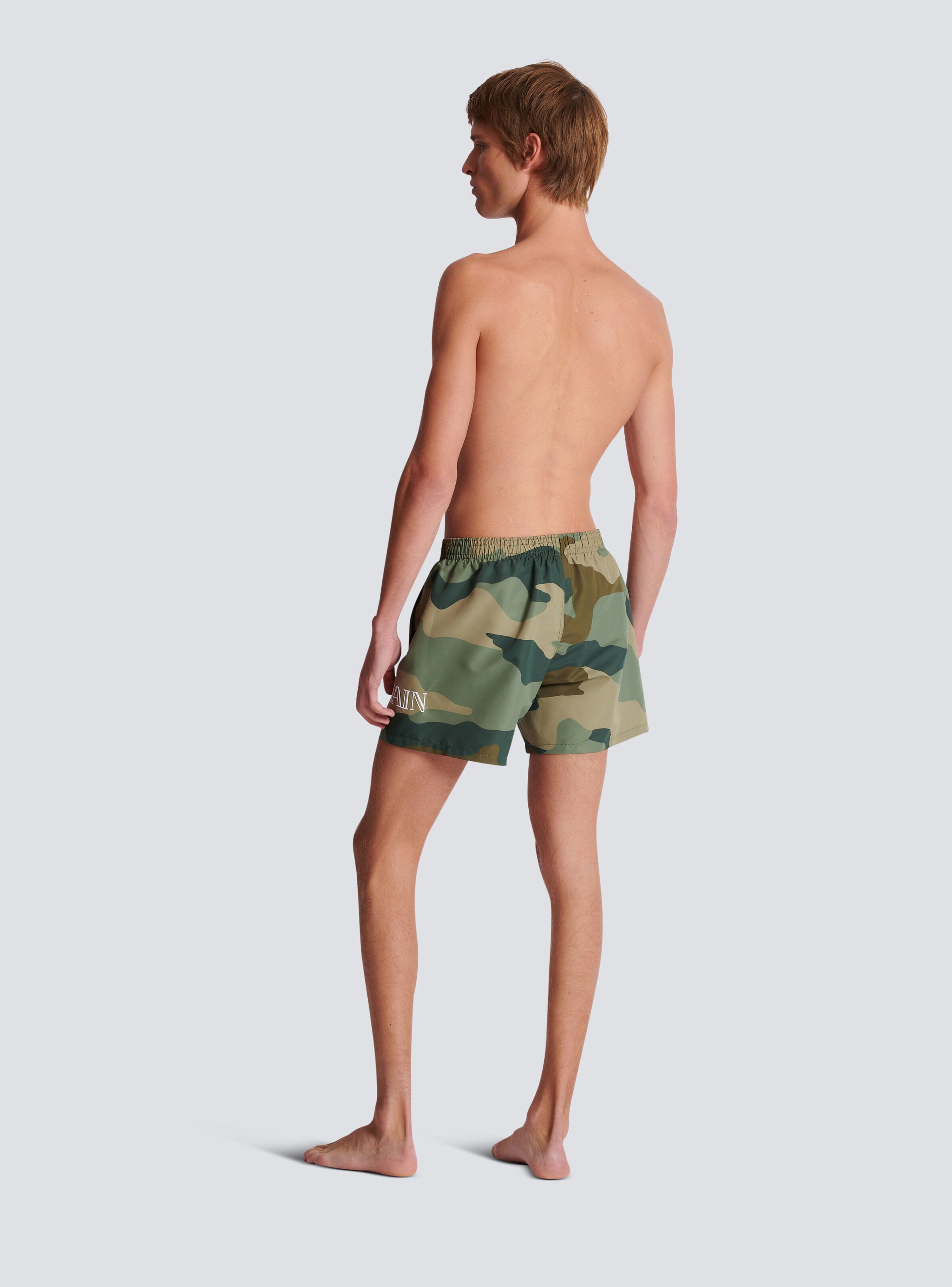 Camouflage swim shorts - 4