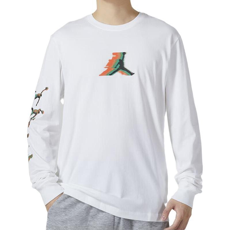 Air Jordan Brand Long-Sleeve T-Shirt 'White' FB7456-100 - 2