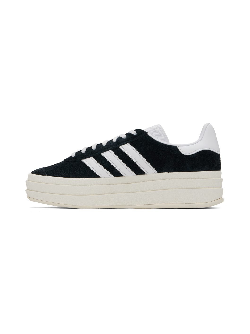 Black Gazelle Bold Sneakers - 3