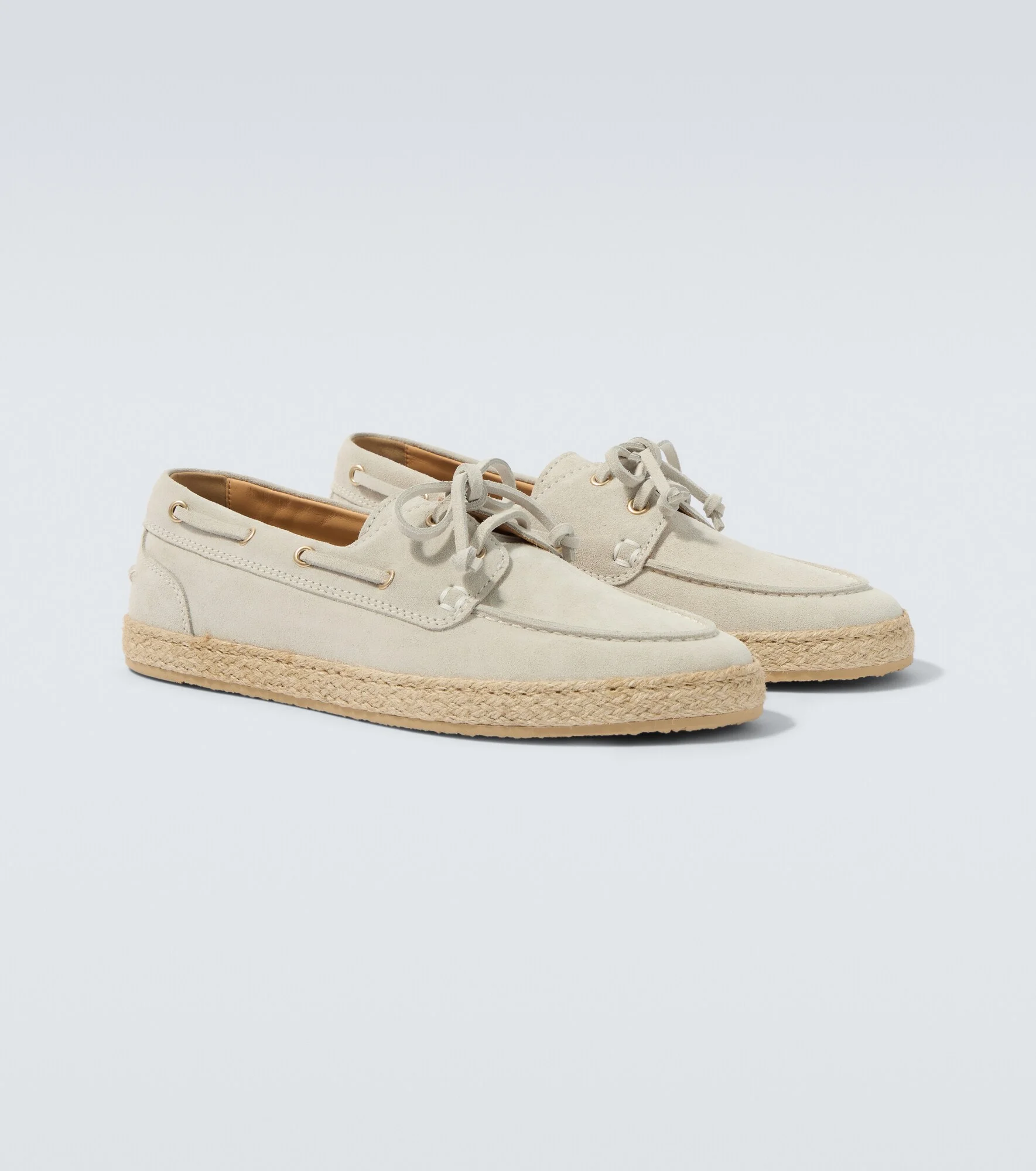 Suede boat shoes - 1