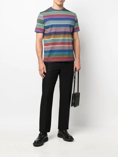 Paul Smith horizontal-stripe cotton T-shirt outlook